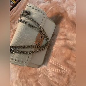 White Chain Bag